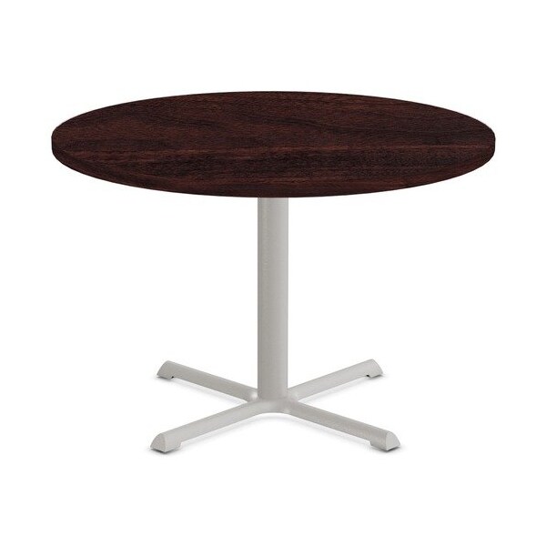 Special-T Table, Round, 42in Dia x 29in, Gray Base/Espresso Top SCTSTAR242FGES - main